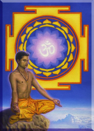 "Sadhana" 33x24cm (oil on canvas)